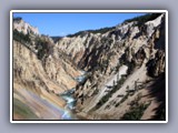 yellowstone canyon - wide view