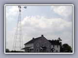 house with windmill