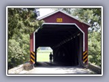 joni in covered bridge