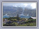 cruise ship sand rocks