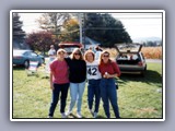 sisters at PSU tailgate party