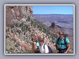 grand canyon-canyon hike near top