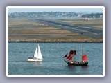 airport and boats